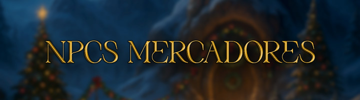 NPCs Mercadores Banner