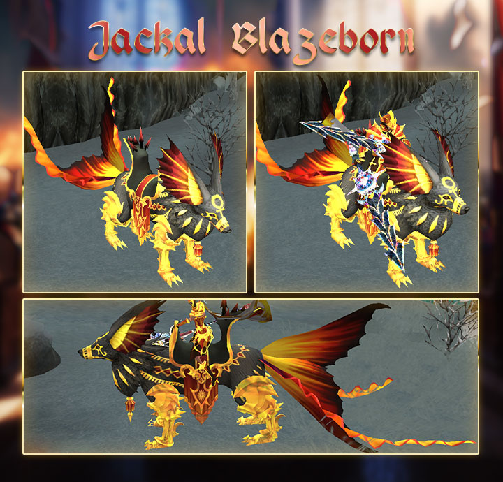 Jackal Blazeborn Banner