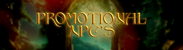 Promotional NPC's Banner