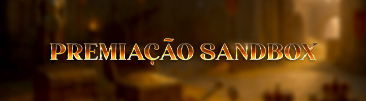 Premiação Sandbox Banner