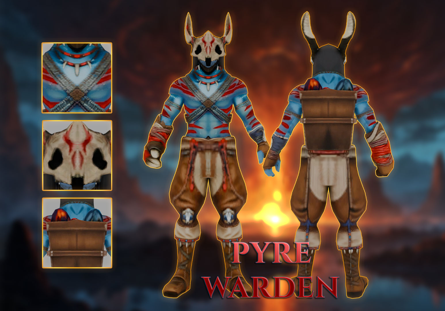 Pyre Warden Banner